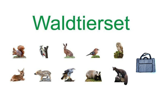 Tierset - Waldtiere