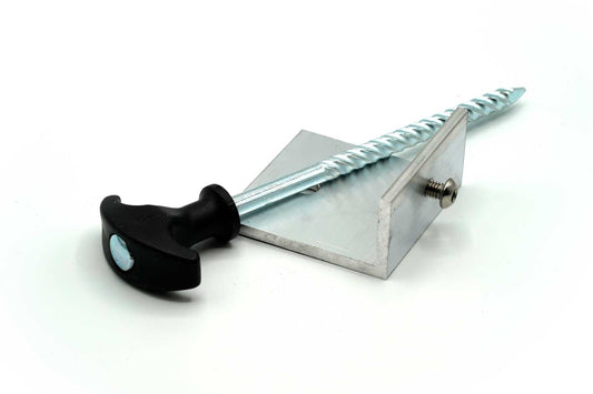 Bodenhalter-Set Outdoor Aluminium