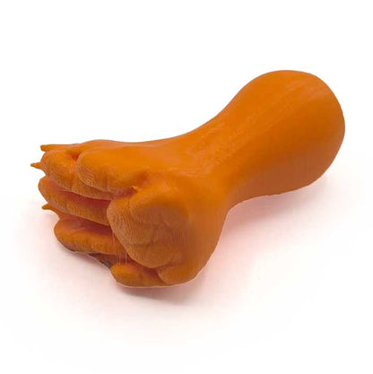 Life-size deer foot stamp