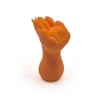 Life-size deer foot stamp